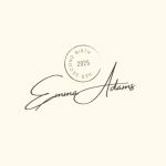 Olive & Brown Minimalist Tender Aesthetic With Stamp Signature Logo - 1